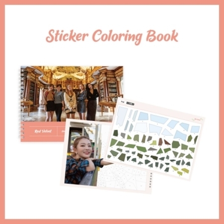 [PRE-ORDER] RED VELVET - STICKER COLORING BOOK