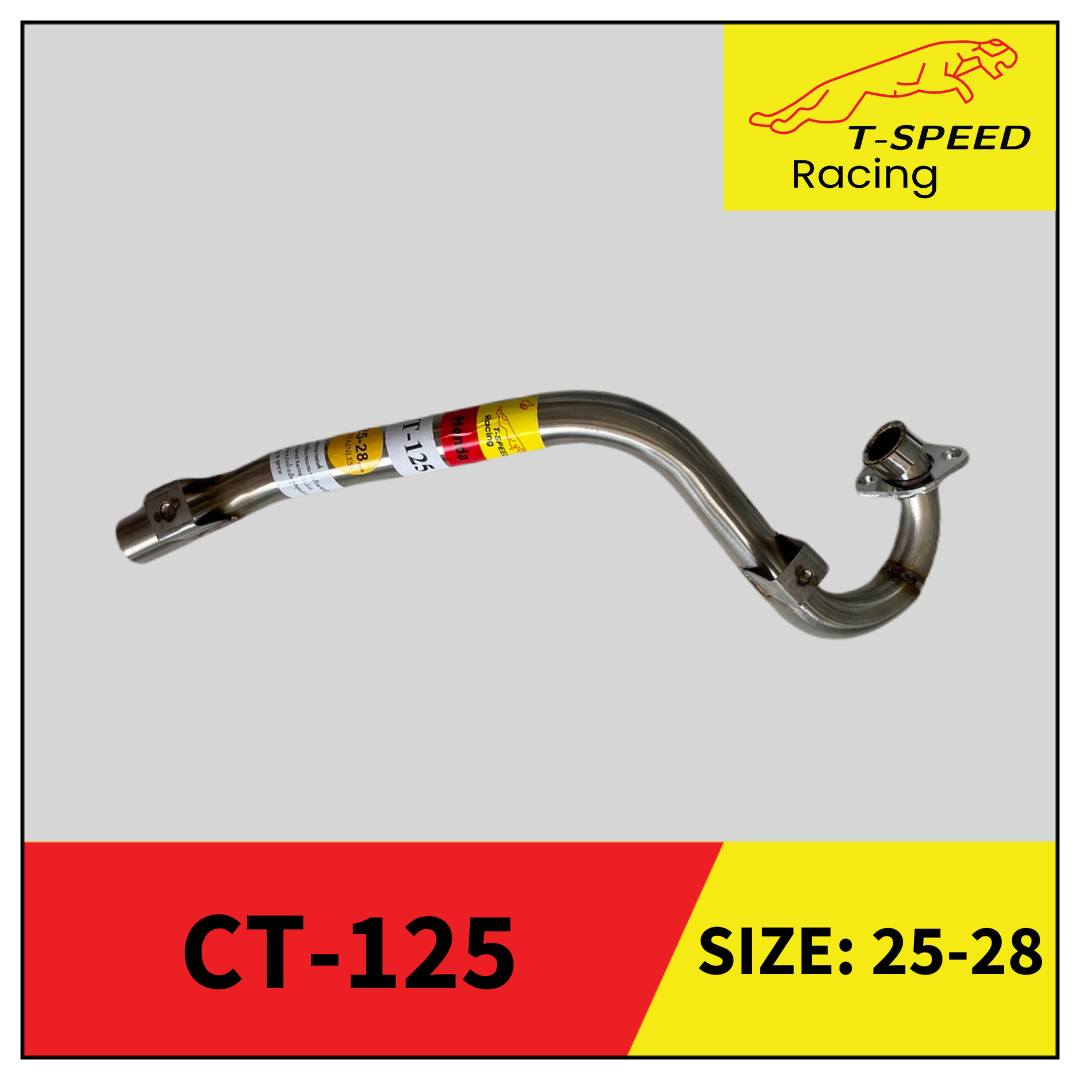 คอท่อ stainless Honda CT-125 Size 25-28 m.m. ราคา 1,000 บาท