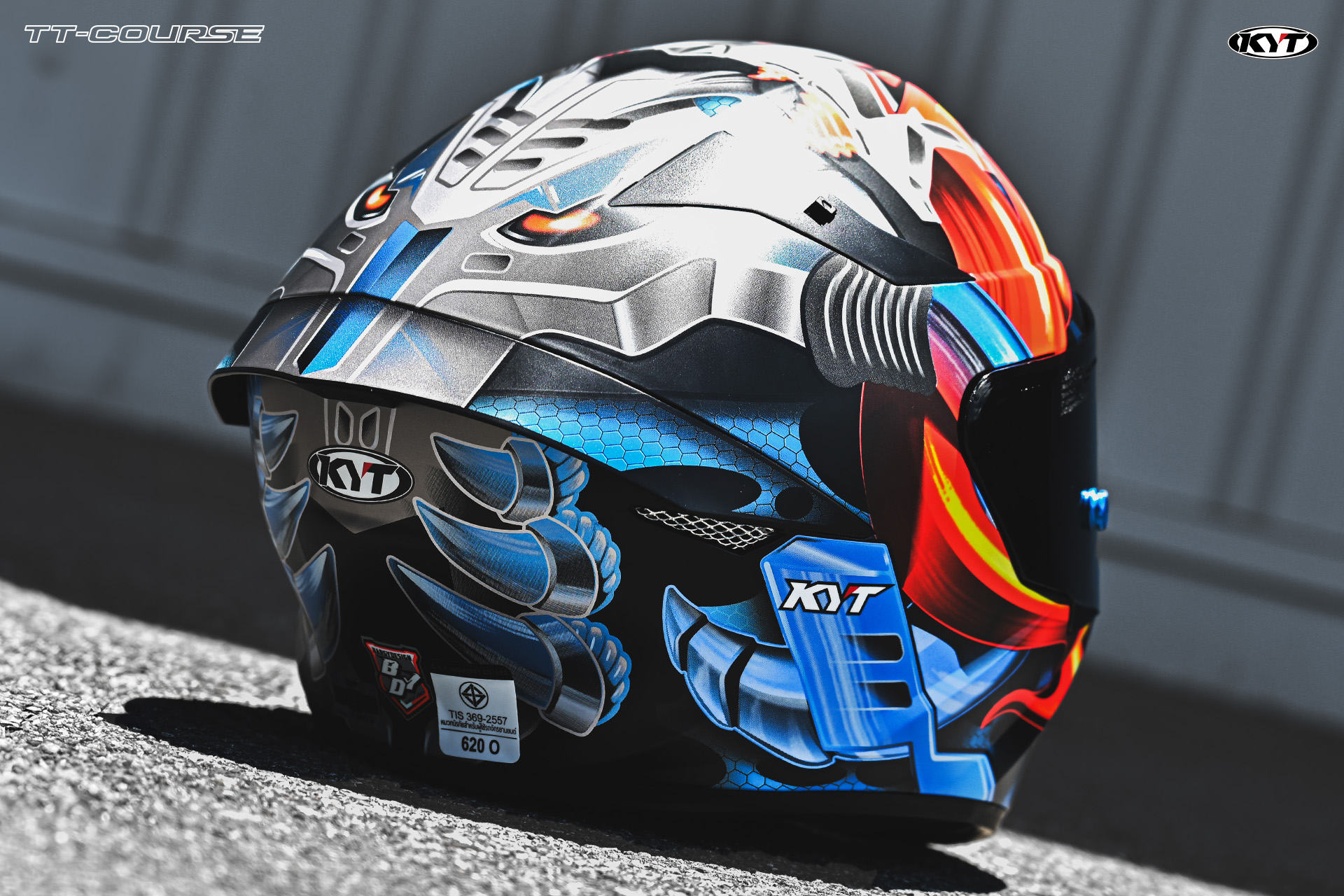 หมวกกันน็อค KYT ลาย Magnet Matt