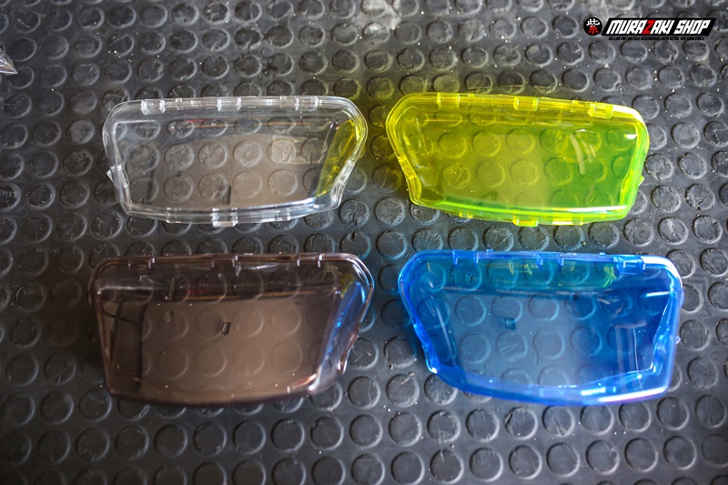 กรอบไฟท้ายGiorno สีใส-สโม๊ค-เหลือง-น้ำเงิน ราคา650