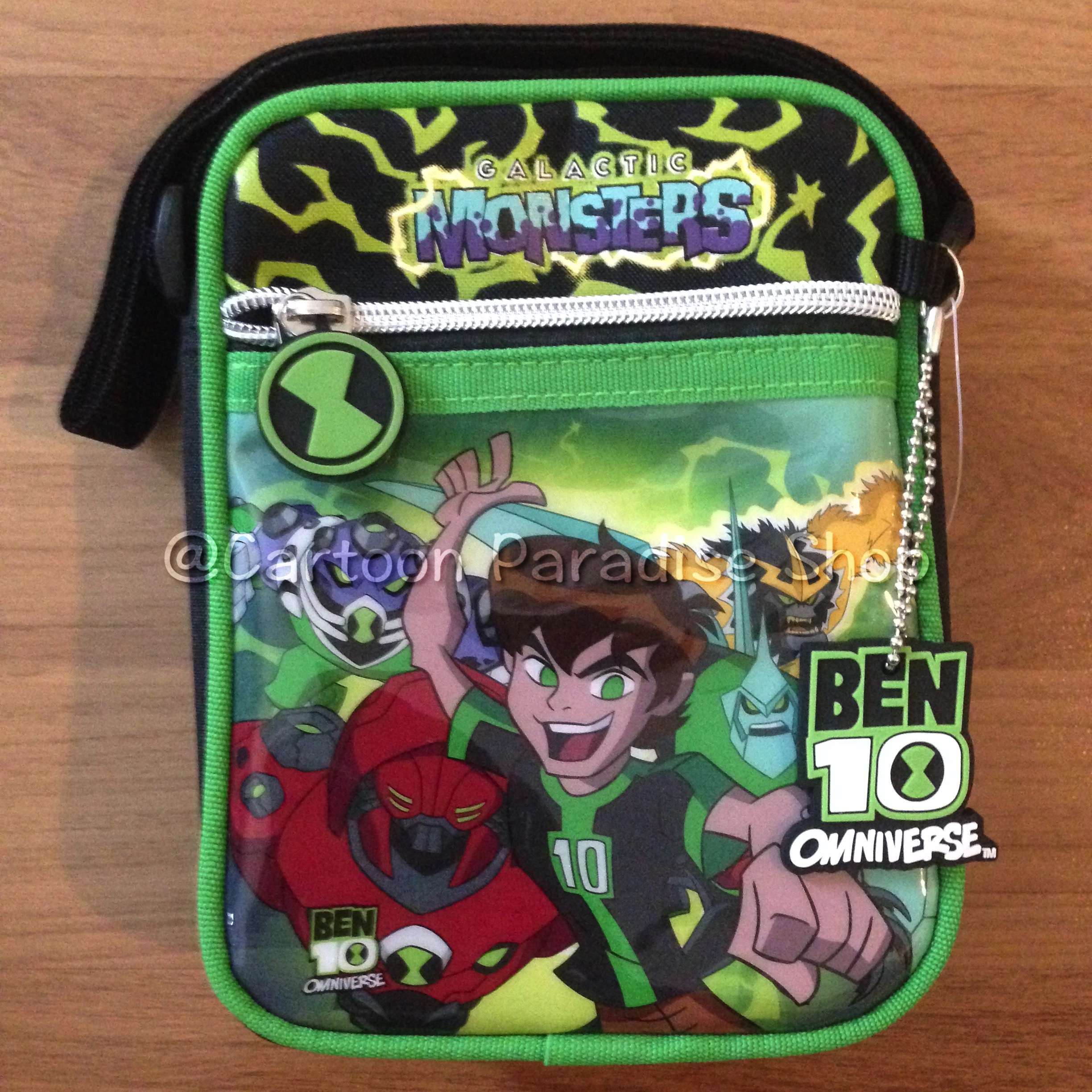 กระเป๋าสะพายข้าง กระเป๋าคล้องคอ 7 นิ้ว เบ็นเท็น Ben10 Shoulder Bag Sling Bag 7 Inches