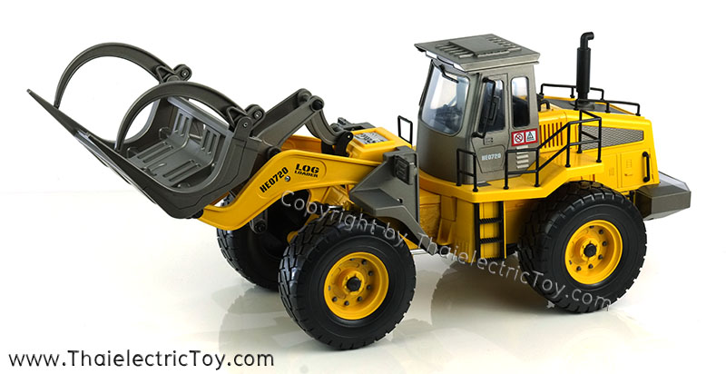 รถคีบไม้บังคับ Log Loader ยี่ห่อ Hobby Engine (Premium Label) ขนาด 1:14 รีโมต 2.4 Ghz (มีคลิปให้ชม)