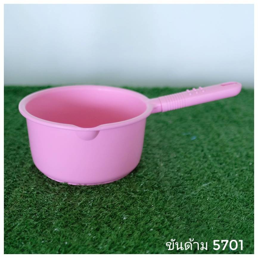 ขันด้าม 5701 (ลายชมพูคิตตี้)