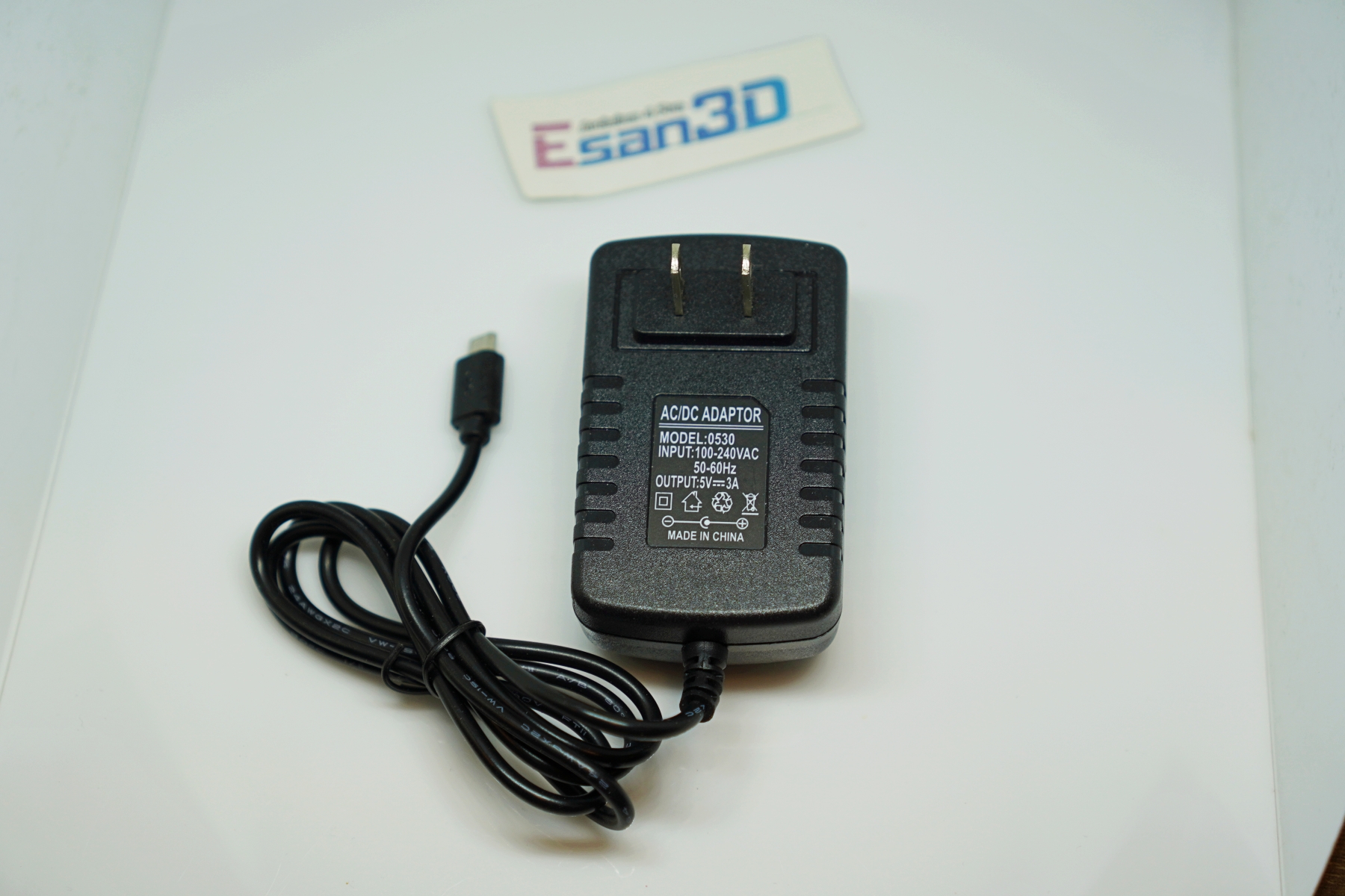 AC/DC Adapter 5V 3A สำหรับ Raspberry pi