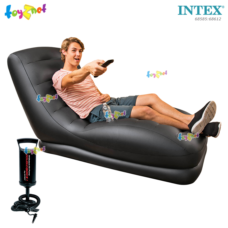 Intex Mega Sofa Lounge 0.81x1.73x0.91 m no.68585 + DQI Air Pump