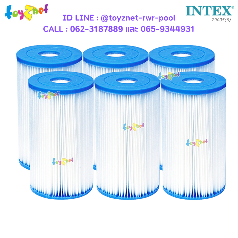 Intex Large-Sized Filter Cartridge (B) 6-Packed no.29005(6)