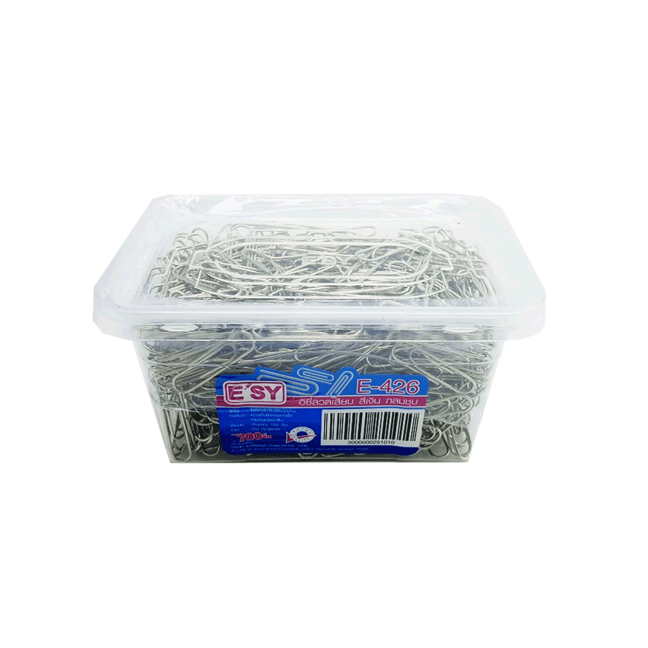 ลวดเสียบกระดาษ Paper Clip อีซี่ E'SY แบบกลม รุ่น E-426 จำนวน 700 ตัว/กล่อง