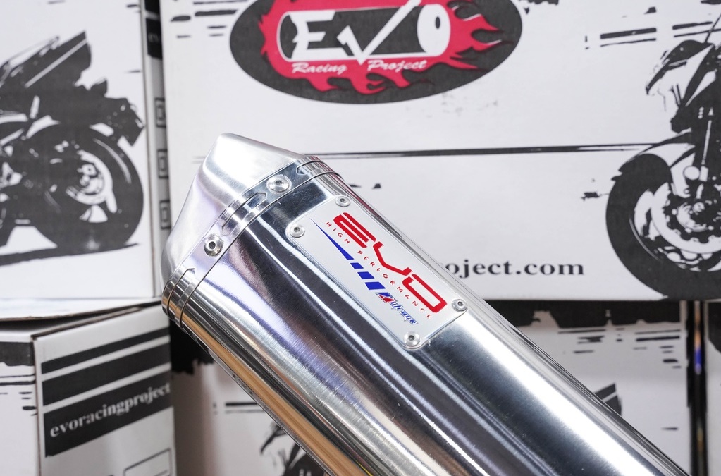ท่อEVO SPORTS CLICK160 i / Pcx160 ตรงรุ่น มี มอก