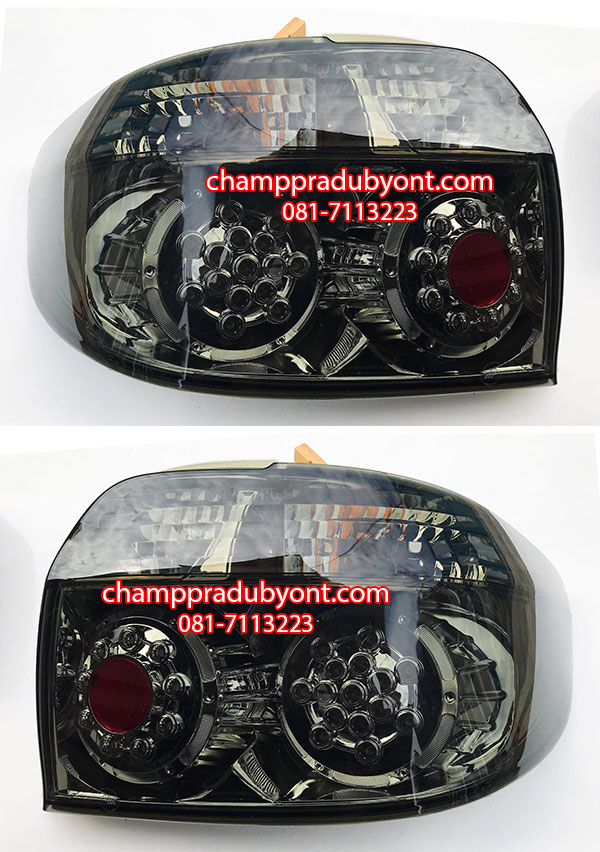 ไฟท้าย TOYOTA VIOS 03-06 SMOKE LED