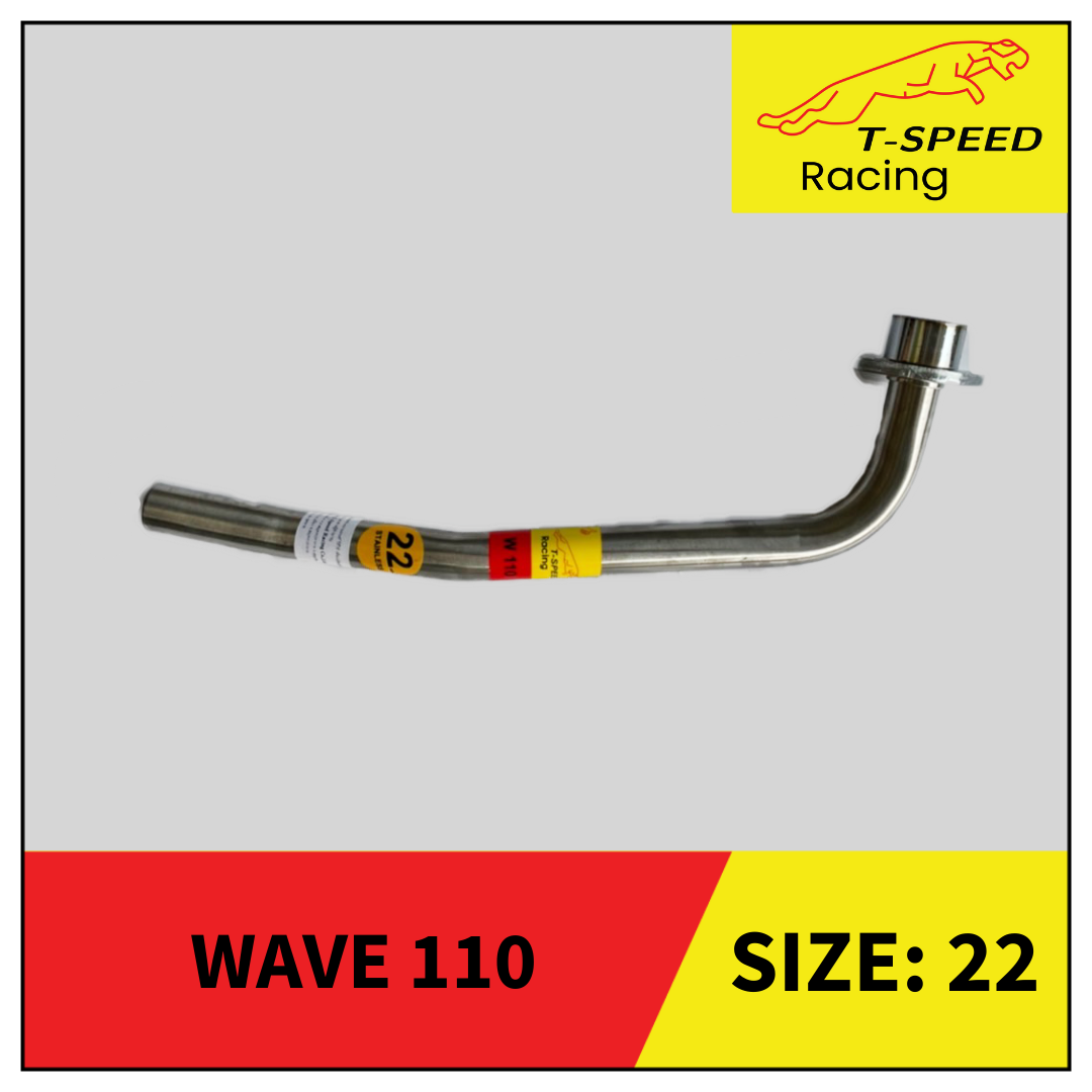 คอท่อ Honda Wave 110 🔩 Stainless steel แท้ เกรด 304 หนา: 1.2 มิลลิเมตร มีขนาดให้เลือก: Size 22 m.m. ราคา 250 บาท Size 25 m.m. ราคา 250 บาท Size 28 m.m. ราคา 300 บาท Size 28-32 m.m. ราคา 500 บาท