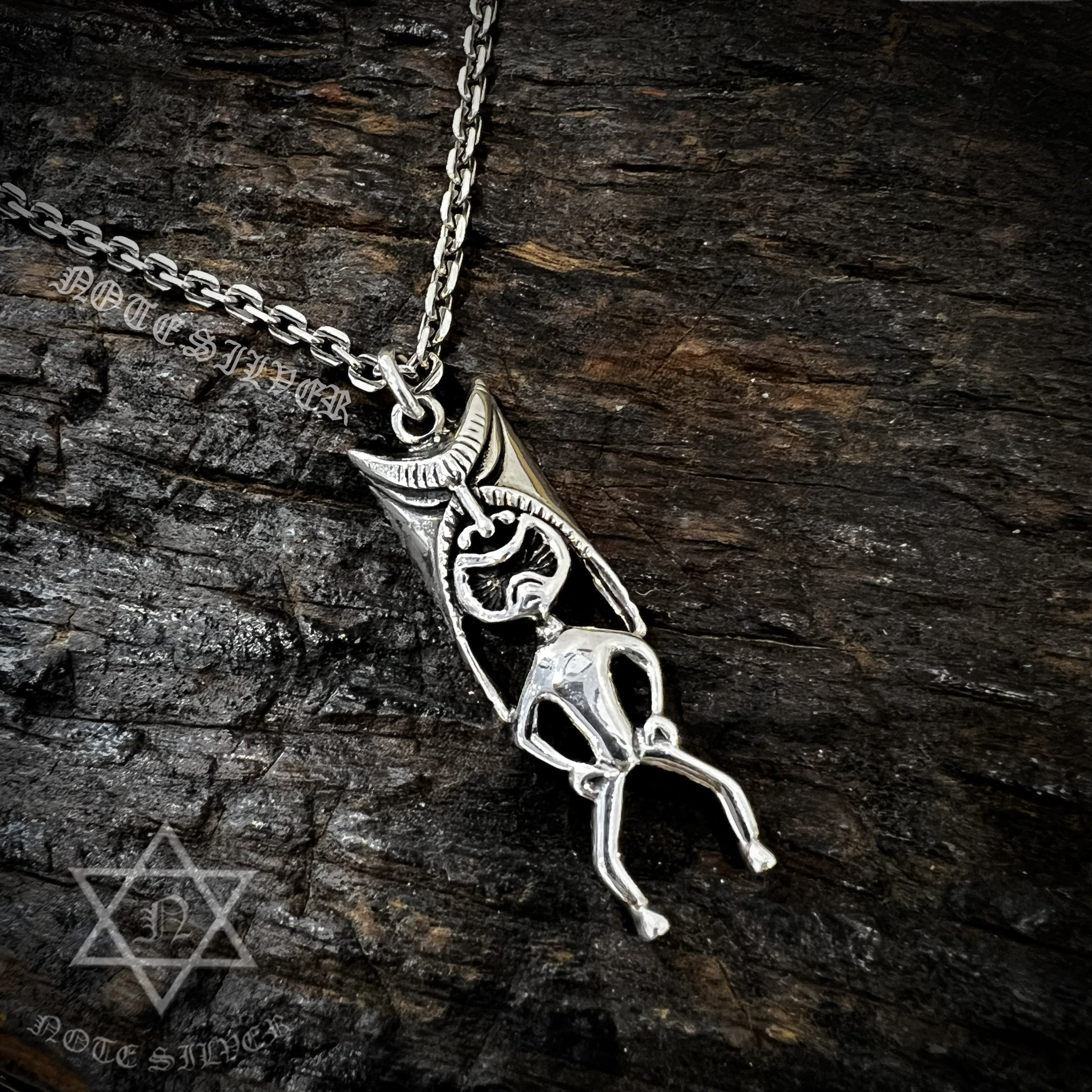 จี้เงินแท้ ชาวเผ่า Sterling Silver 925 NSPD2230