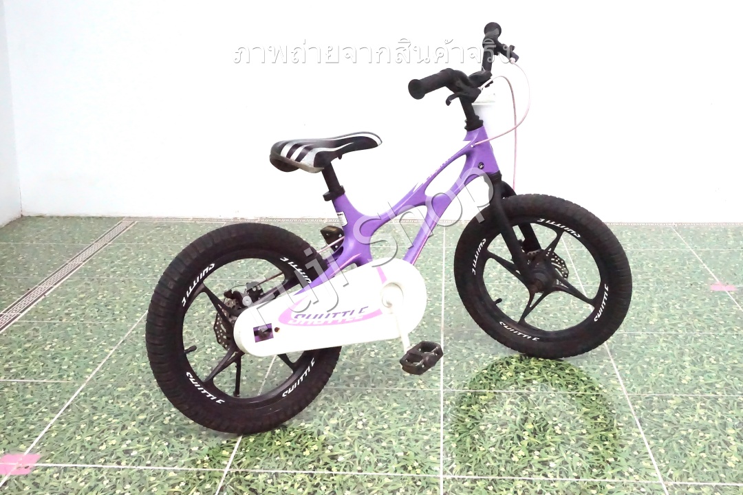 จักรยานเด็กญี่ปุ่น - ล้อ 16 นิ้ว - ไม่มีเกียร์ - อลูมิเนียม - สีม่วง [จักรยานมือสอง]