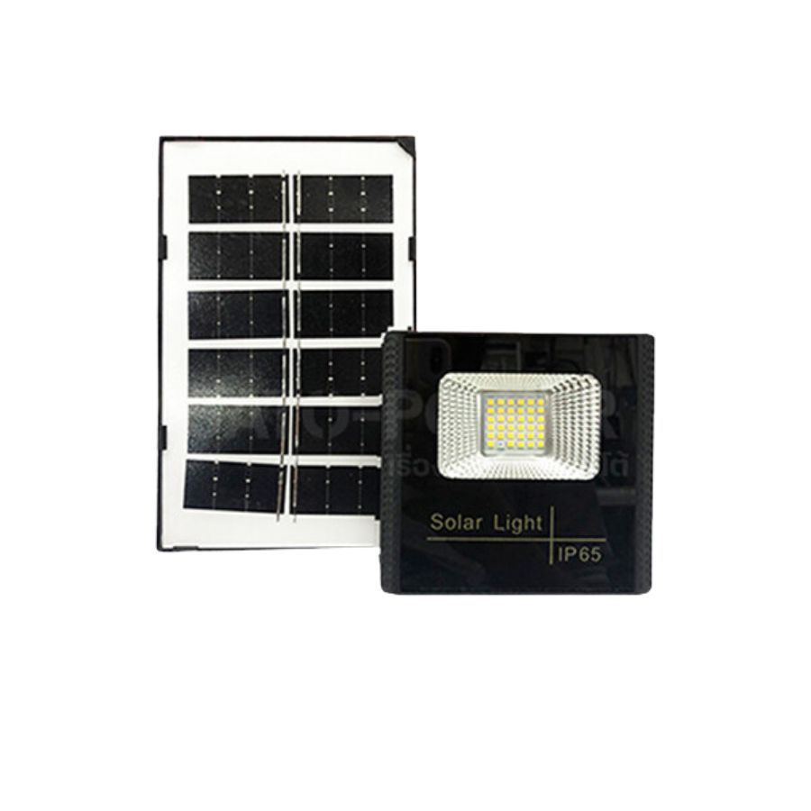 BF Solar FloodLight 100W Daylight 6,500K | โคมไฟโซล่าร์เซลล์ฟลัชไลท์ 100 วัตต์ เดย์ไลท์ โคมไฟโซล่าเซลล์ โคมฟลัดไลท์