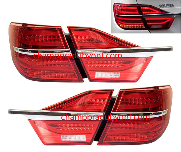 ไฟท้าย TOYOTA CAMRY 15-16 แดง LED