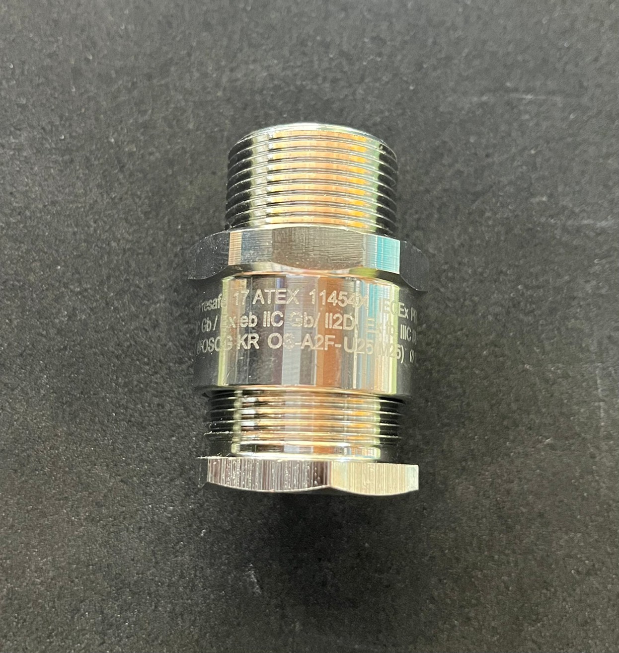 OSCG "OS-A2F-U25" (M25) non armour cable gland, OD.13-20 mm