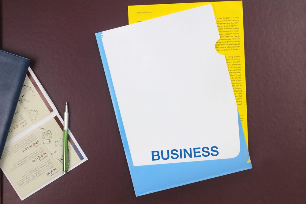 แฟ้มซอง A4 ลายWorking File CA-770-773