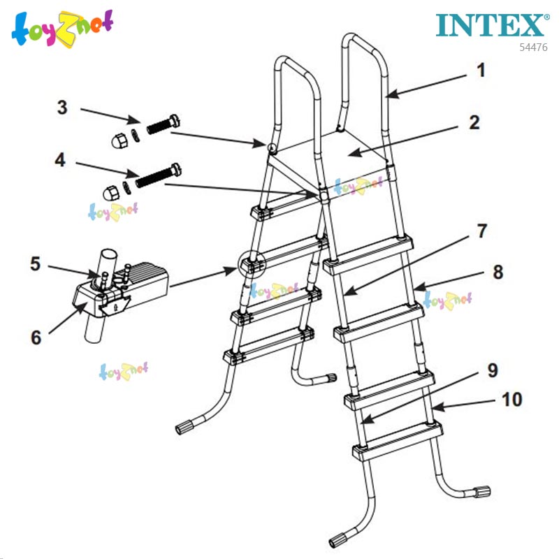 Intex 24ft Rect. Ultra Frame Pool Set w/Cartr.-Saltwater System (7.32 x 3.66 x 1.32 m.) no.54476