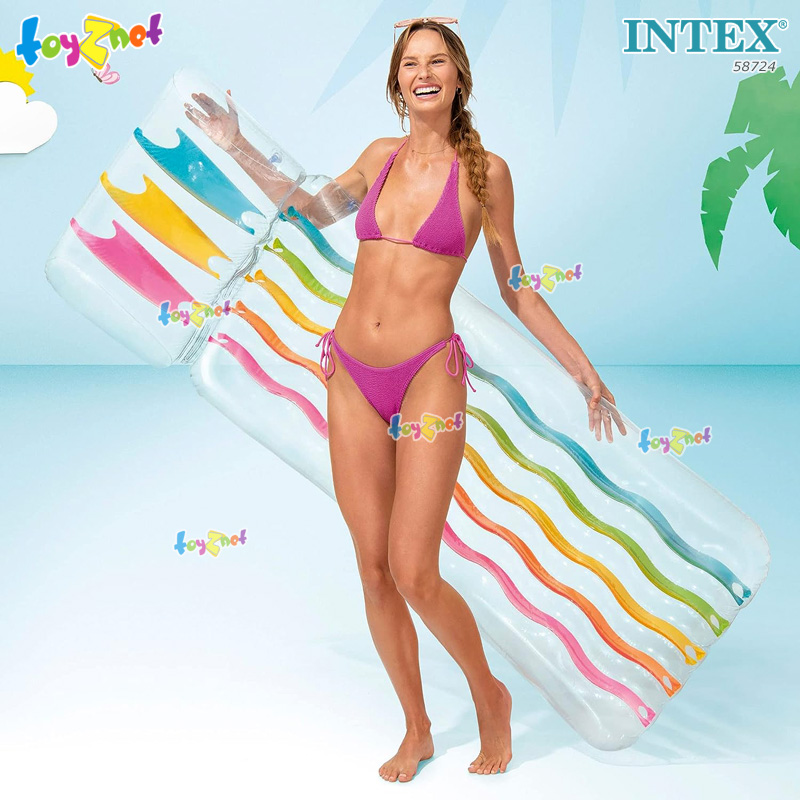 Intex Rainbow Mat 2.03x0.84 m. No.58724