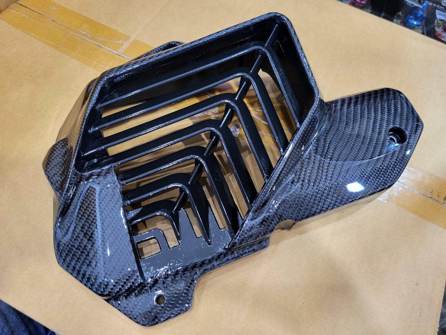 คาร์บอนเครฟล่าผ้าแท้ HONDA Giorno+ ทั้งคัน มีของพร้อมส่ง กรอง กันร้อนท่อ ฝาถังน้ำมัน ครอบไฟหน้า ครอบพักเท้า ครอบไฟส่องป้าย ฝาเก๊ะ หม้อน้ำ หัวแคร้ง