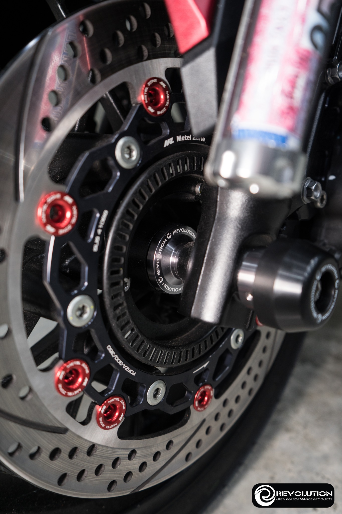 บู๊ชล้อหน้ากลึง REVOLUTION ADV-350/FORZA-300,350 NEW ราคา 380 บาท/คู่