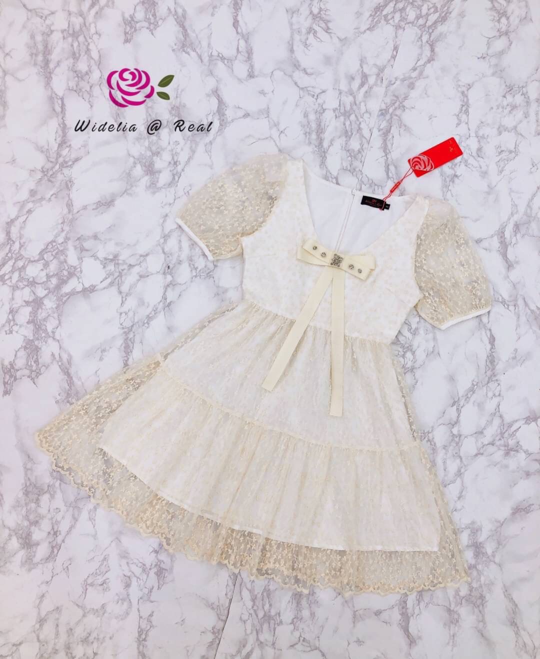 DJ Dress เดรสลูกไม้สุดน่ารัก