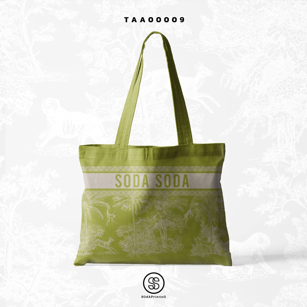 SHOPPER TOTE BAG FOREST (Green) TAA00009