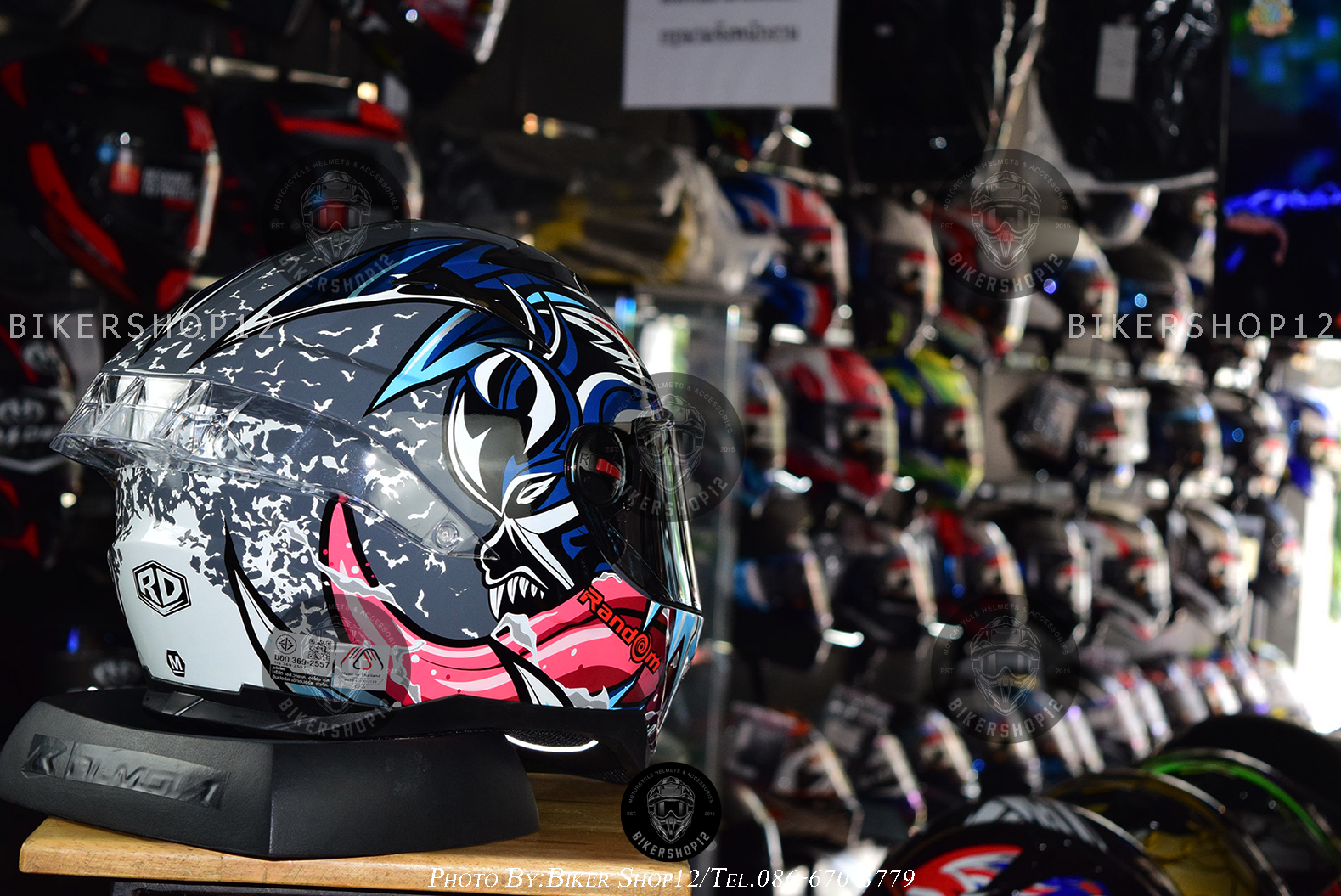 หมวกกันน็อคRD คละสี