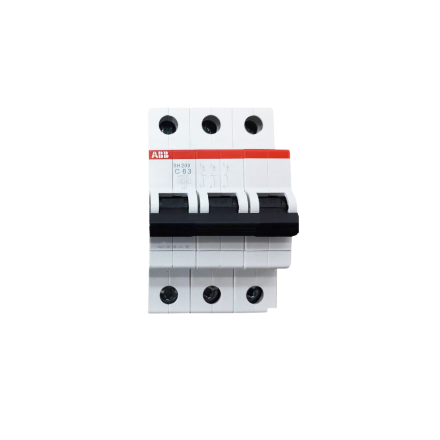 ์NS/ ABB เซอร์กิต เบรกเกอร์ รุ่น SH203 | 3P - 32A, 63A , 6kA | เบรกเกอร์กระแสสลับ | AC Breaker | AC Miniature Circuit Breaker เบรกเกอร์ เบรกเกอร์ไฟฟ้า กระแสสลับ เบรกเกอร์3ช่อง