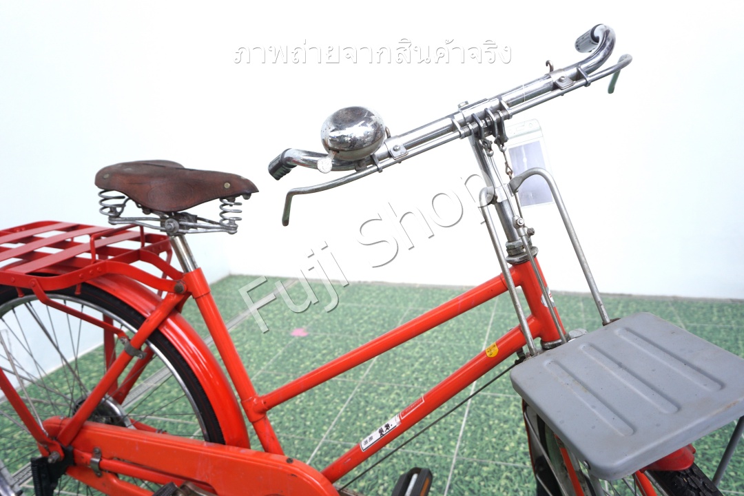 จักรยานไปรษณีย์ญี่ปุ่น - ล้อ 26 นิ้ว - ไม่มีเกียร์ - สีส้ม [จักรยานมือสอง]