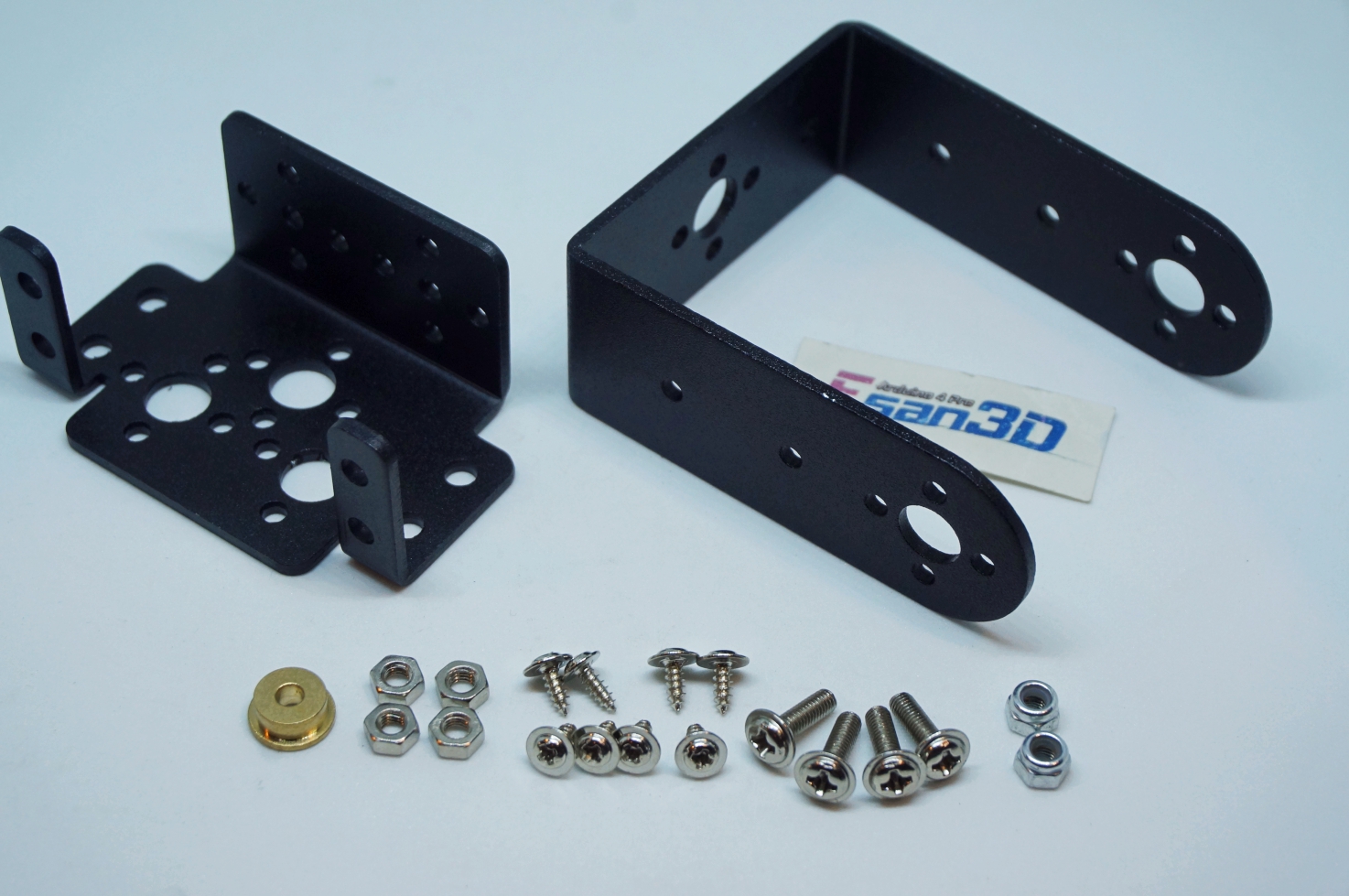 Aluminium alloy servo mount