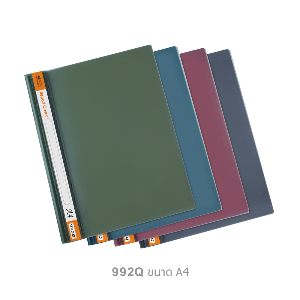 แฟ้มสัมมนา พร้อมลิ้นแฟ้มพลาสติก Seminar Folder