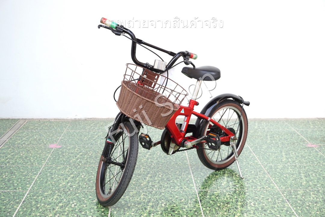จักรยานเด็กญี่ปุ่น- ล้อ 16 นิ้ว - ไม่มีเกียร์ - Alfa Romeo - สีแดง [จักรยานมือสอง]