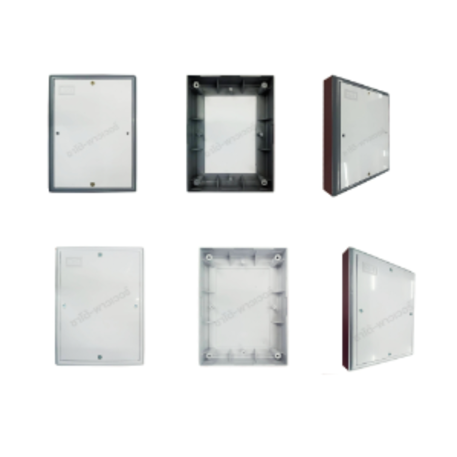 Nano สวิทช์บอร์ด แผงไฟฟ้าพลาสติก นาโน รุ่น NANO-304W ขนาด 253x301x50 มม. ขอบขาว Switch board แผงไฟฟ้า