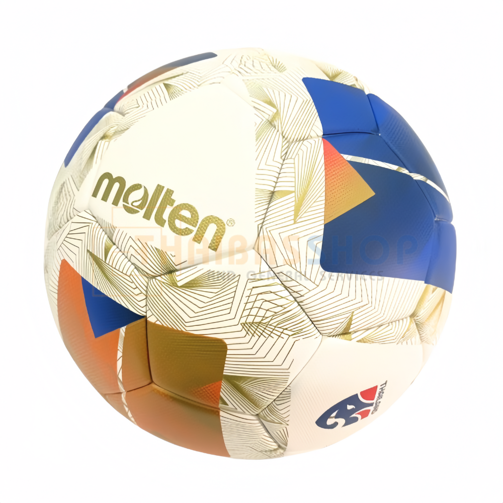 (ของแท้ 100%) ลูกฟุตบอล ลูกบอล Molten F5N5000-TH เบอร์ 5 ลูกฟุตบอลหนัง PU รุ่น Top ใช้แข่ง คิงส์คัพ