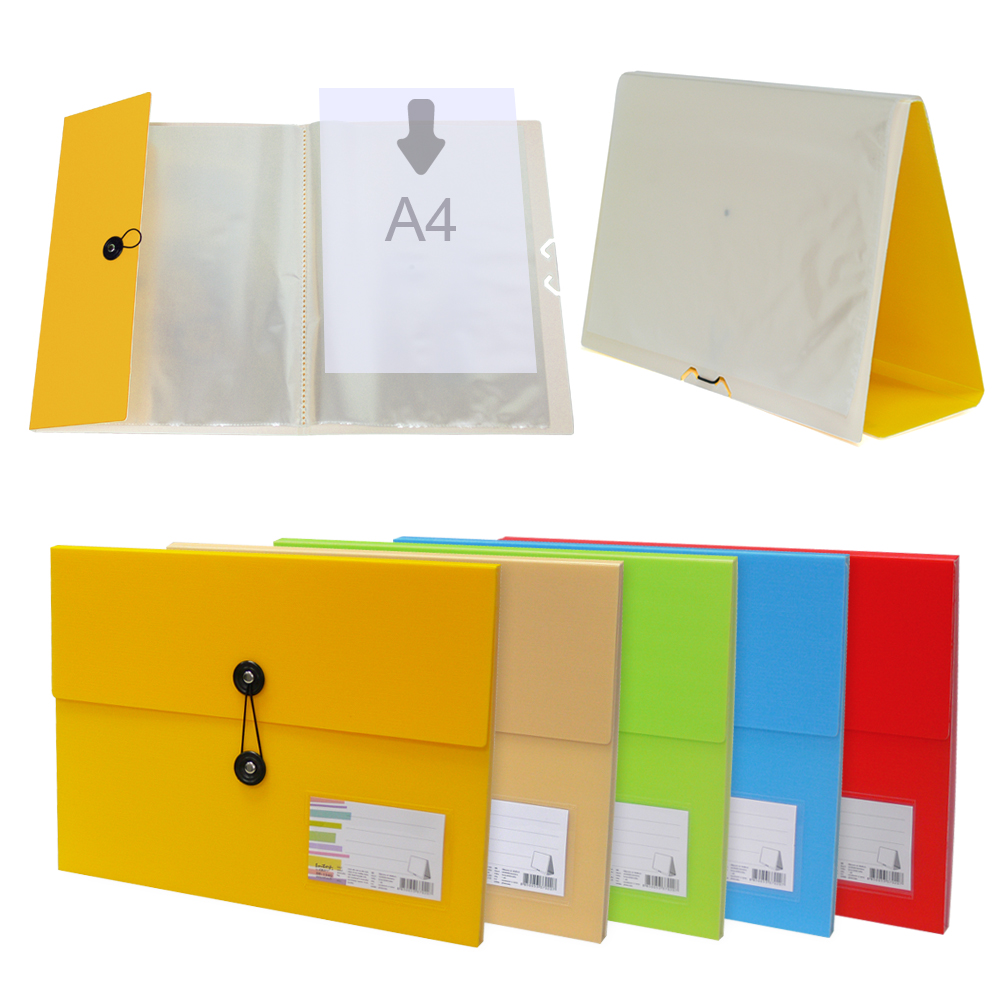 แฟ้มแคตตาล็อก A4 20 ช่อง Smart Flip Chart DB-154Q