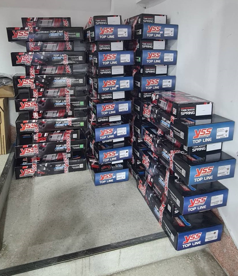 โช็ค YSS NEW FORZA 300-350 Smooth TG302-430TRL-03-888A BLACK SERIES G-SPORT ทุกรุ่นแถมสปิงแข็งมาให้ 1คู่