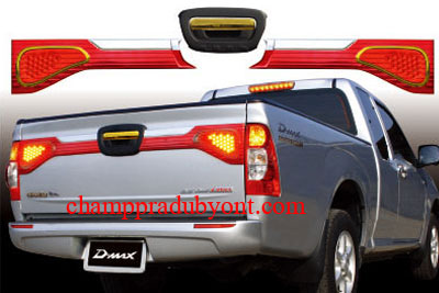 ไฟเสริมท้าย ISUZU D-MAX 07-11 แดง LED FITT