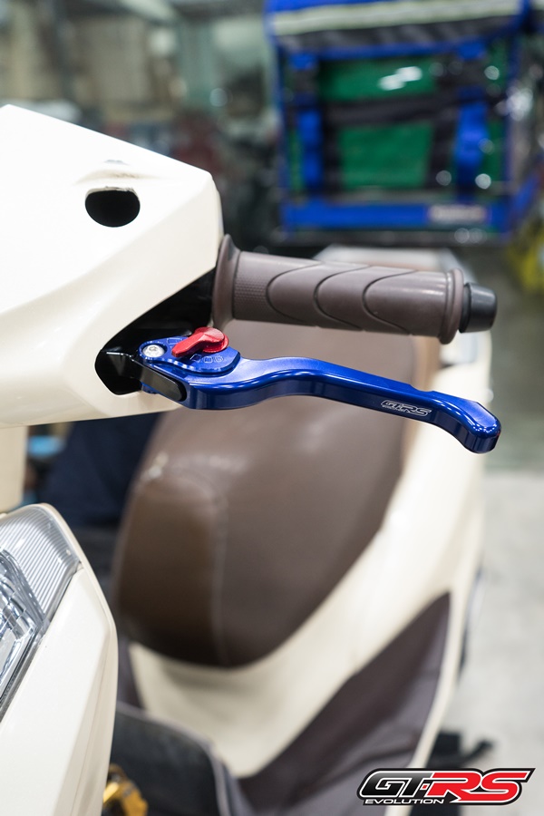 มือเบรค(ปรับ6ระดับ)GTRS LEAD-125 เงิน แดง ทอง ดำ น้ำเงิน ราคา1350