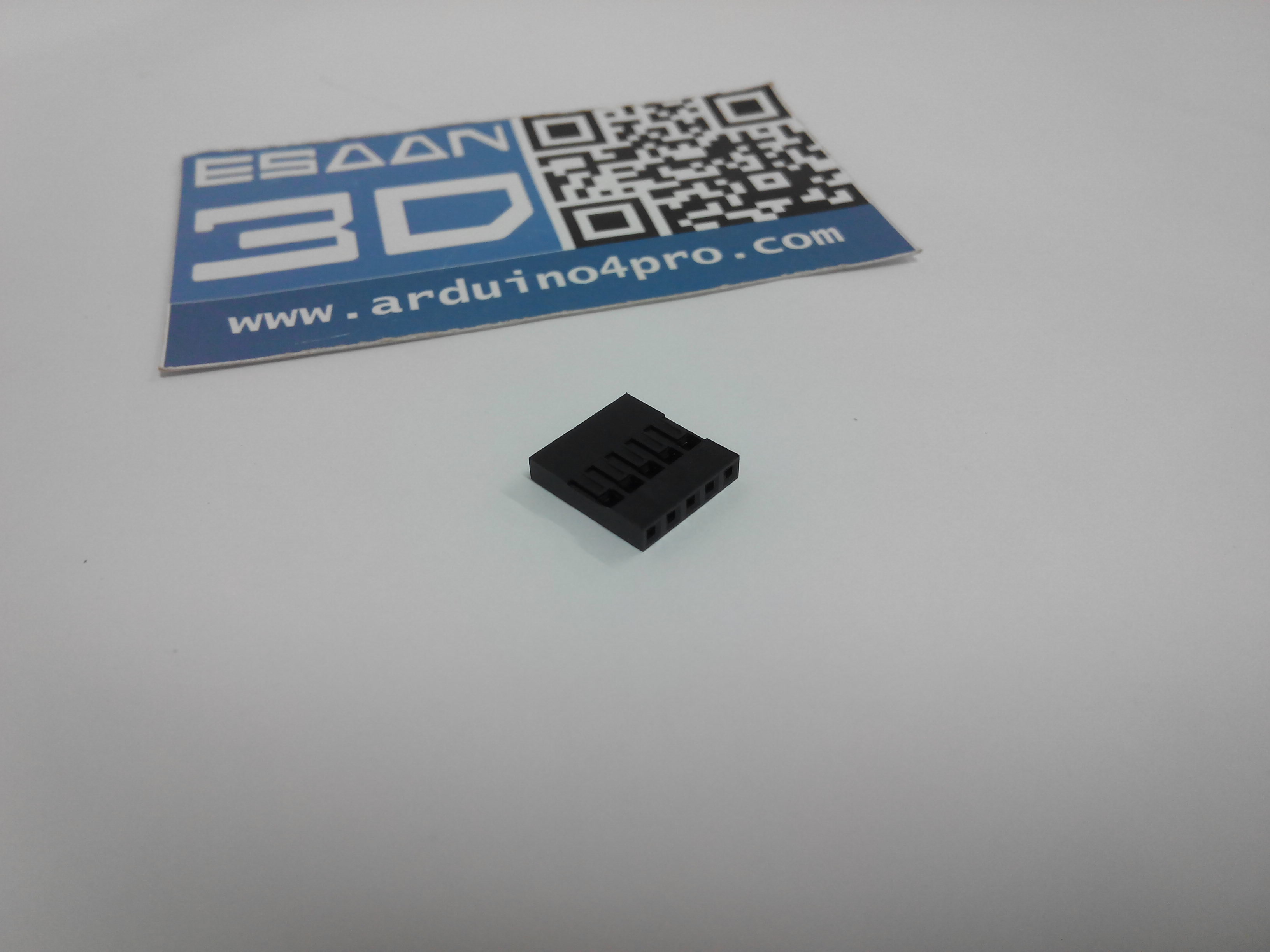 หัวต่อ 5P ใช้ร่วมกับเหล็กเข้าหัวสายไฟ (ระยะห่างขา 2.54mm)