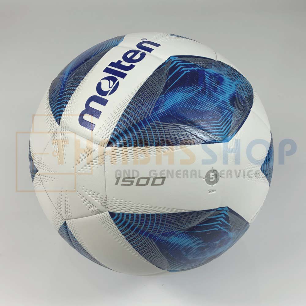 ลูกฟุตบอล ลูกบอล Molten F5A1500 ของแท้ ลูกฟุตบอลหนังพีวีซี (PVC) หนังอัด ของแท้ 100%