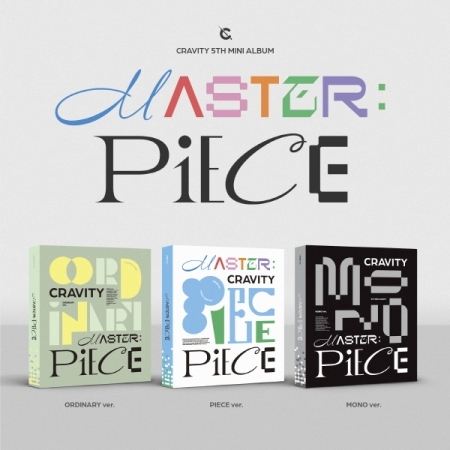 [PRE-ORDER] CRAVITY - 5th Mini Album "MASTER:PIECE"