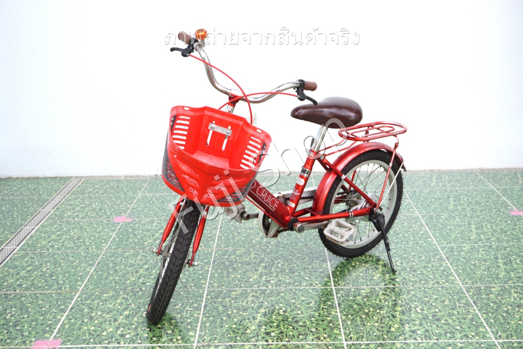 จักรยานเด็กญี่ปุ่น - ล้อ 16 นิ้ว - ไม่มีเกียร์ - สีแดง [จักรยานมือสอง]