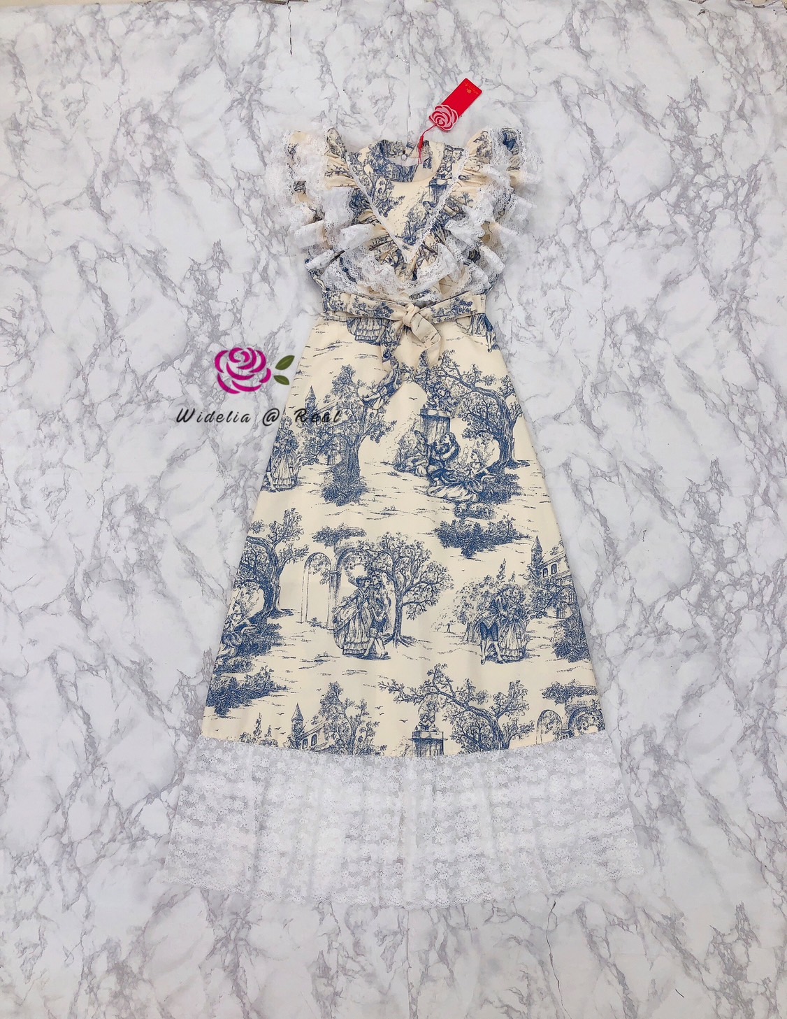 Korea Maxi dress แม็กซี่เดรสตัวยาวแสนสวย