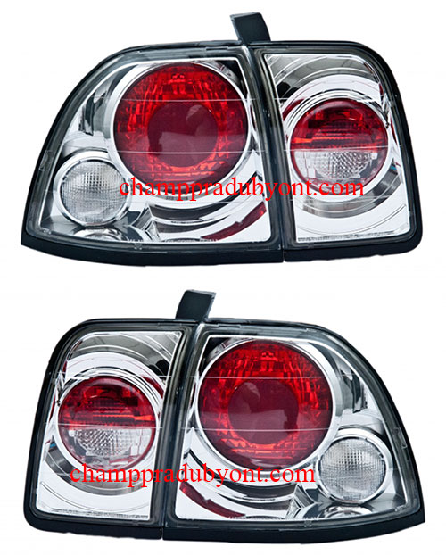 ไฟท้าย HONDA ACCORD 96-97 โดนัท ขาว