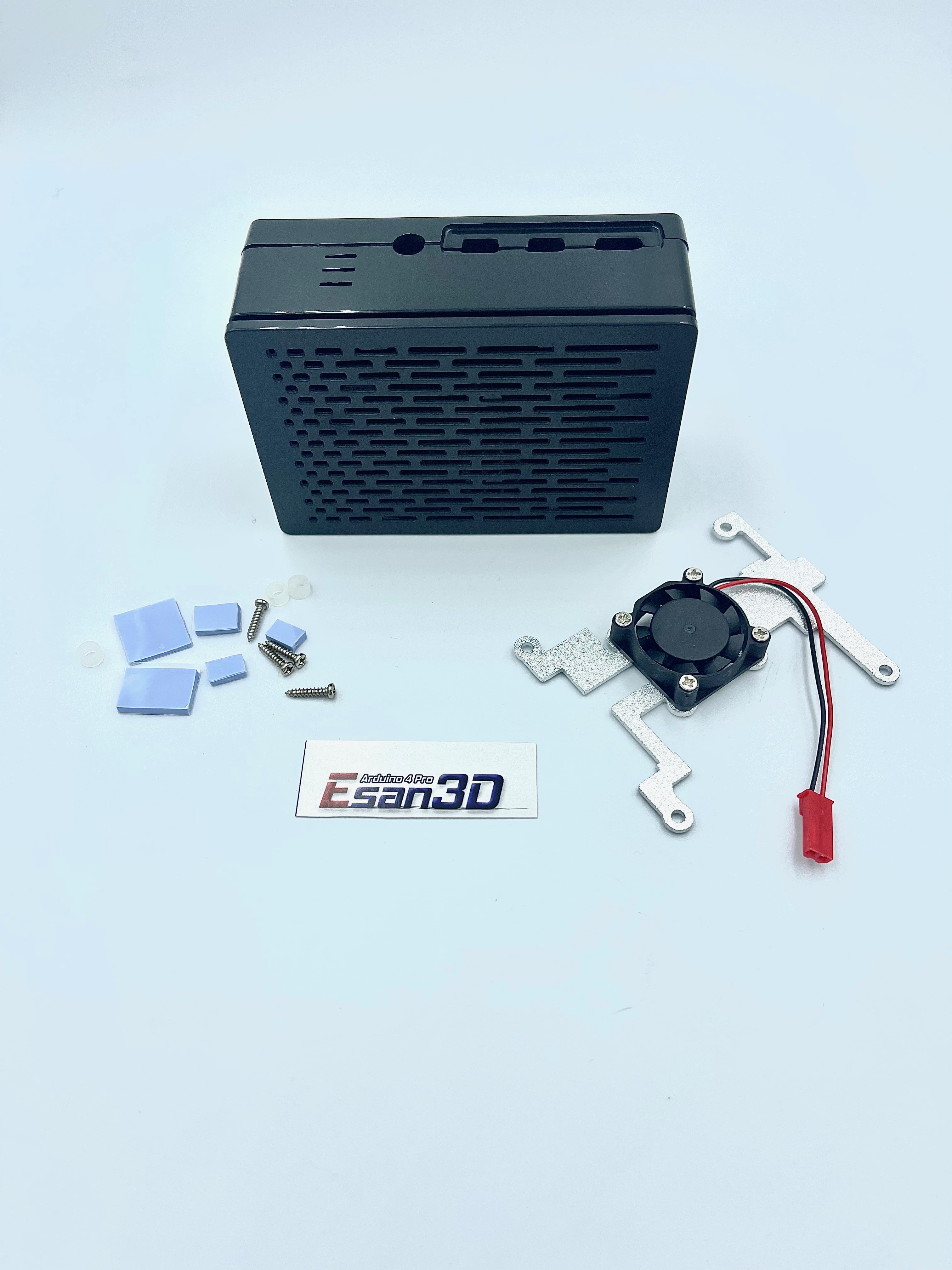 3.5 inch TFT LCD + ABS Case + Heat sink for Raspberry Pi 4B