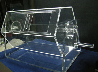 กล่องจับรางวัลแบบหมุนได้ ตั้งบนโต๊ะ (มีพร้อมส่ง)