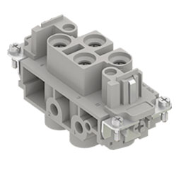 ILME รุ่น CXF 4/2 female Insert heavy duty connector 4Pole(80A)+2pole(16A) 400V/690V size 77.27