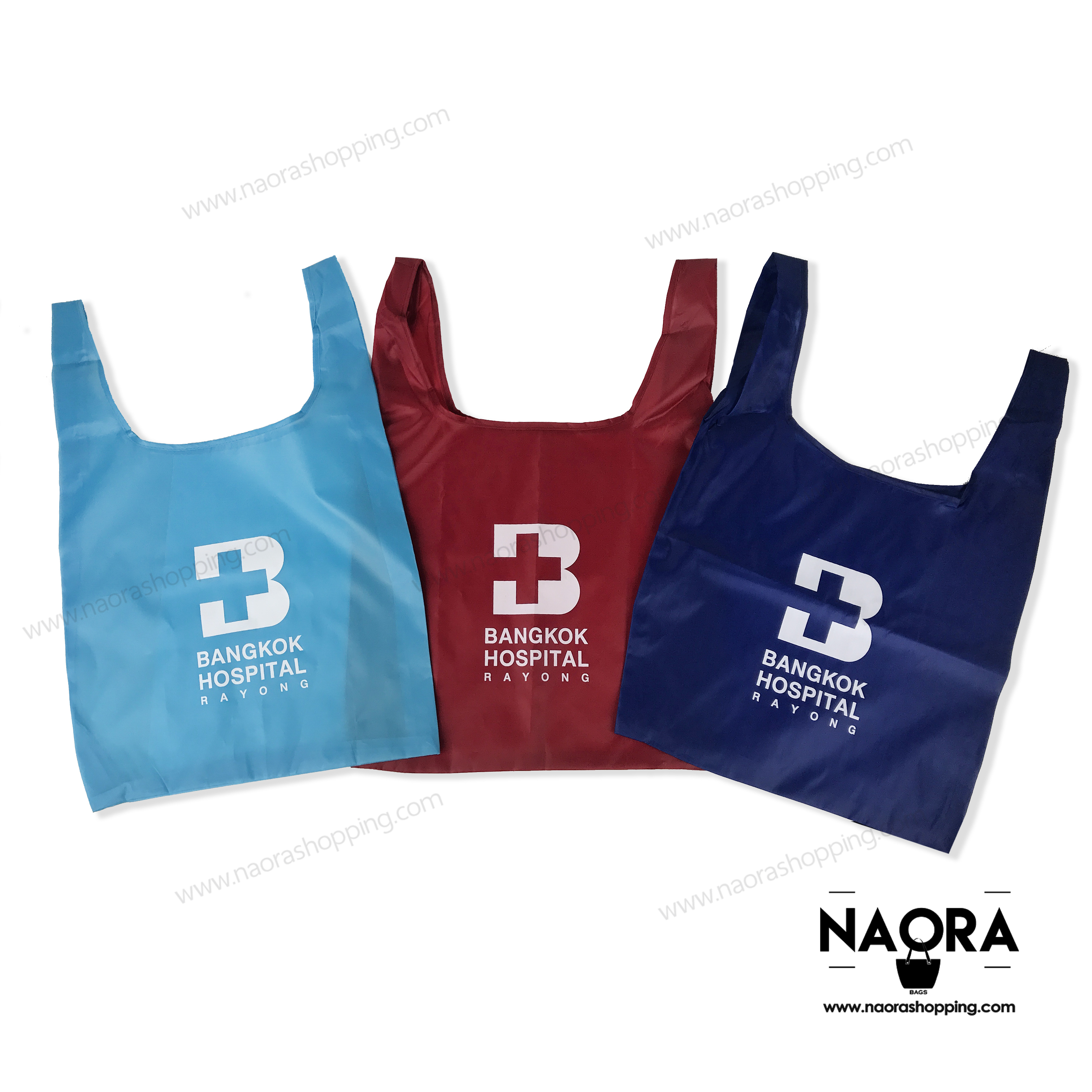 กระเป๋าผ้าร่ม พับเก็บได้ Shopping Bag