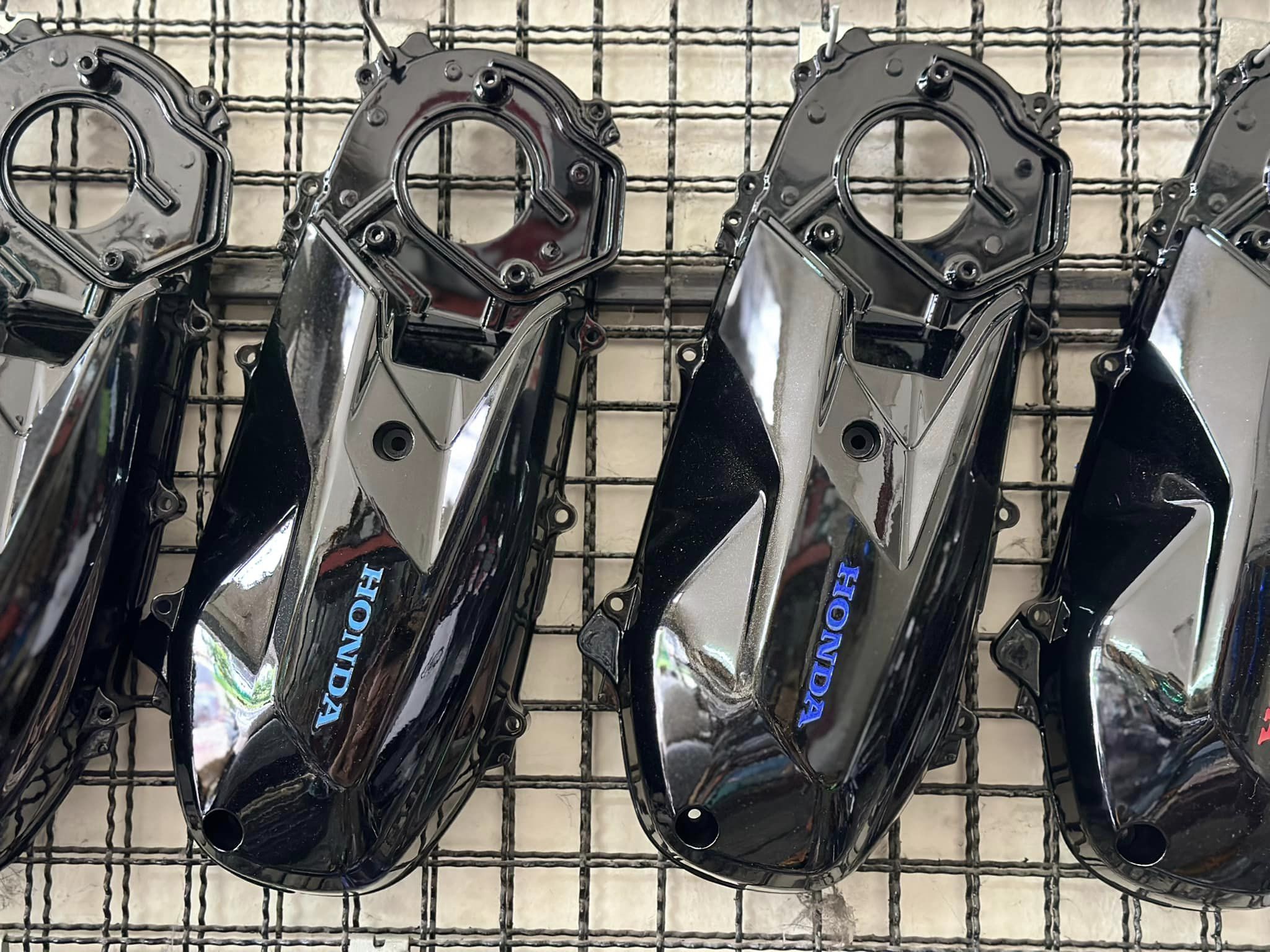 ล้อ-จับหลัง-แคร้-สวิงอาร์ม ทำสี พร้อมสับ Honda Giorno+