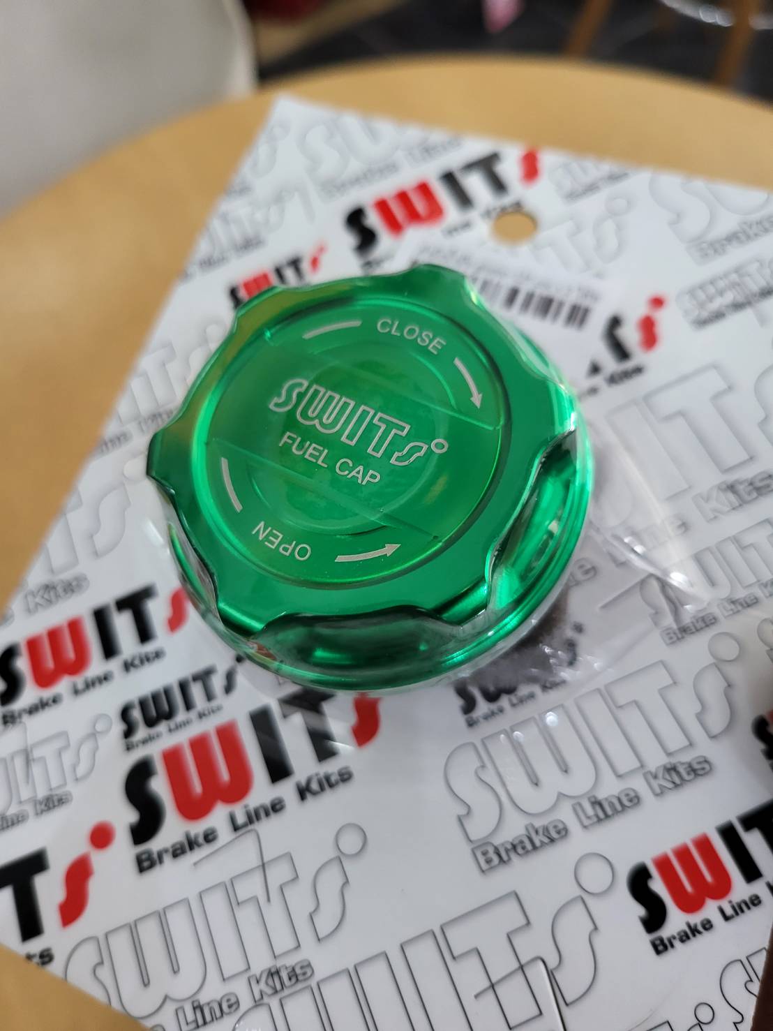 ฝาถังน้ำมัน SWITS ใส่ทุกรุ่น สี แดง น้ำเงืน ม่วง เขียว